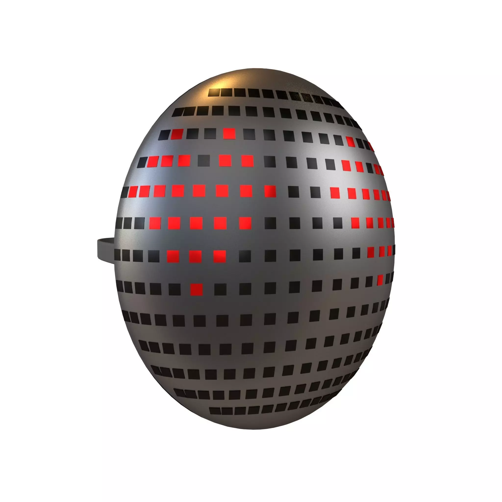 Future Technology Mask v1 018 Low-poly 3D model_0