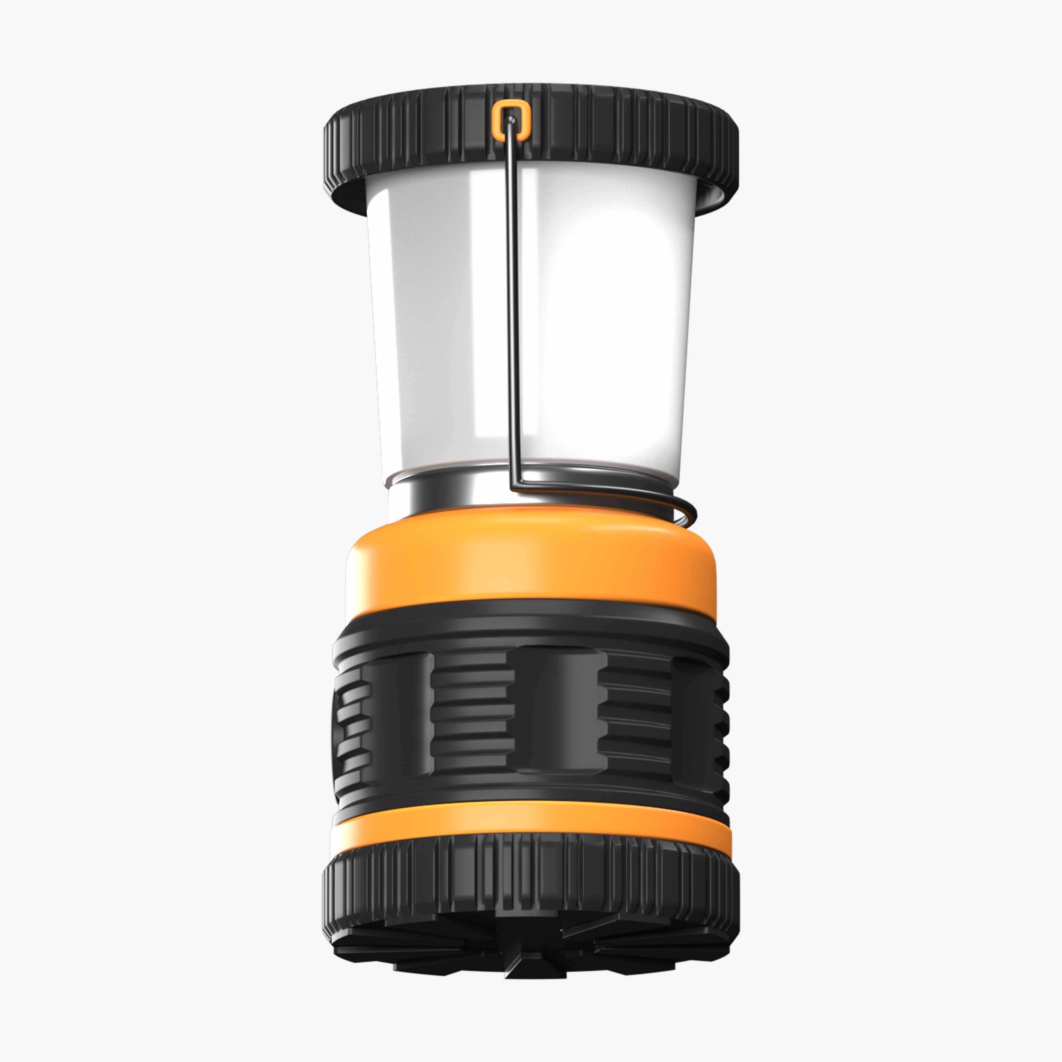 LED Camping Lantern 3D model_1