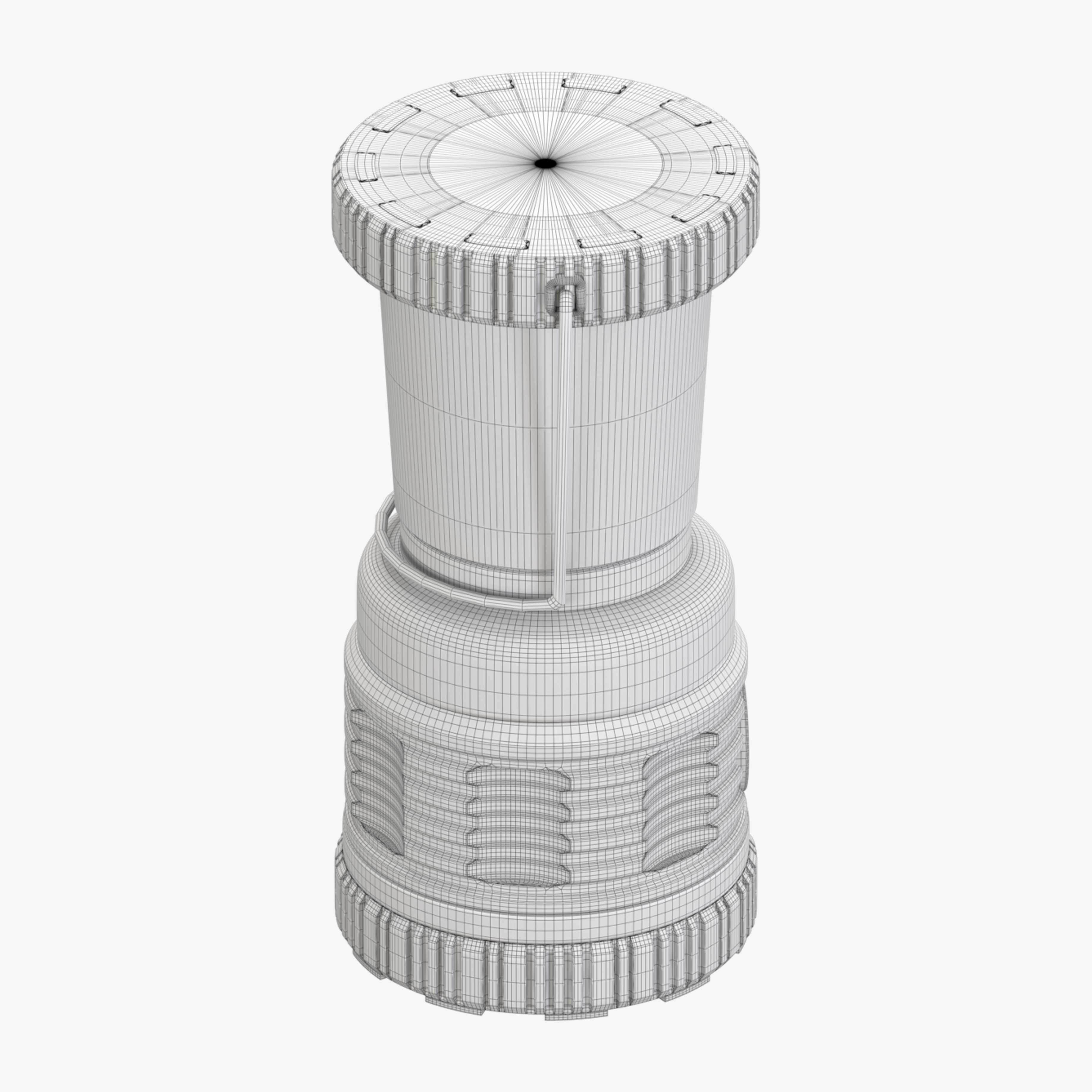 LED Camping Lantern 3D model_12