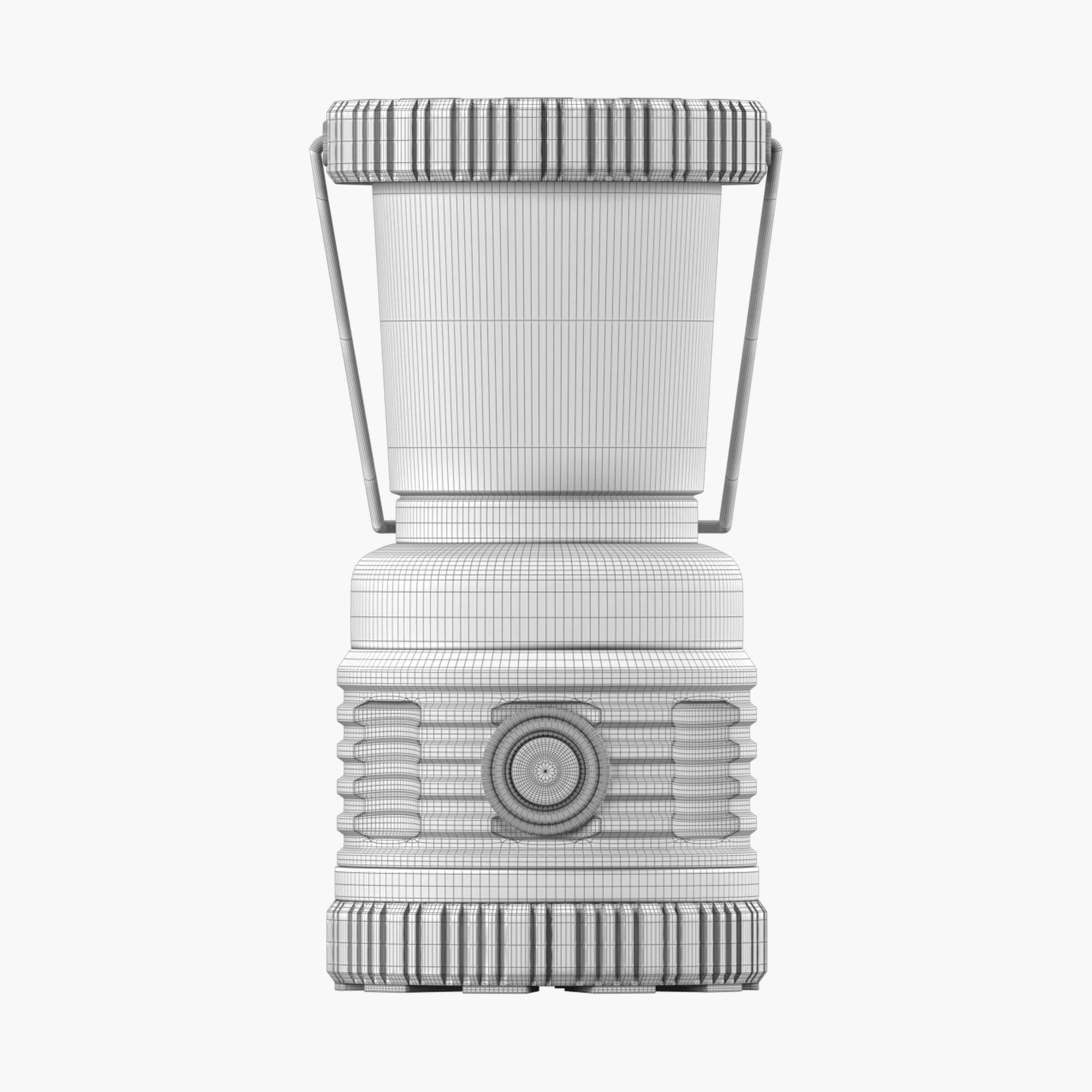 LED Camping Lantern 3D model_11