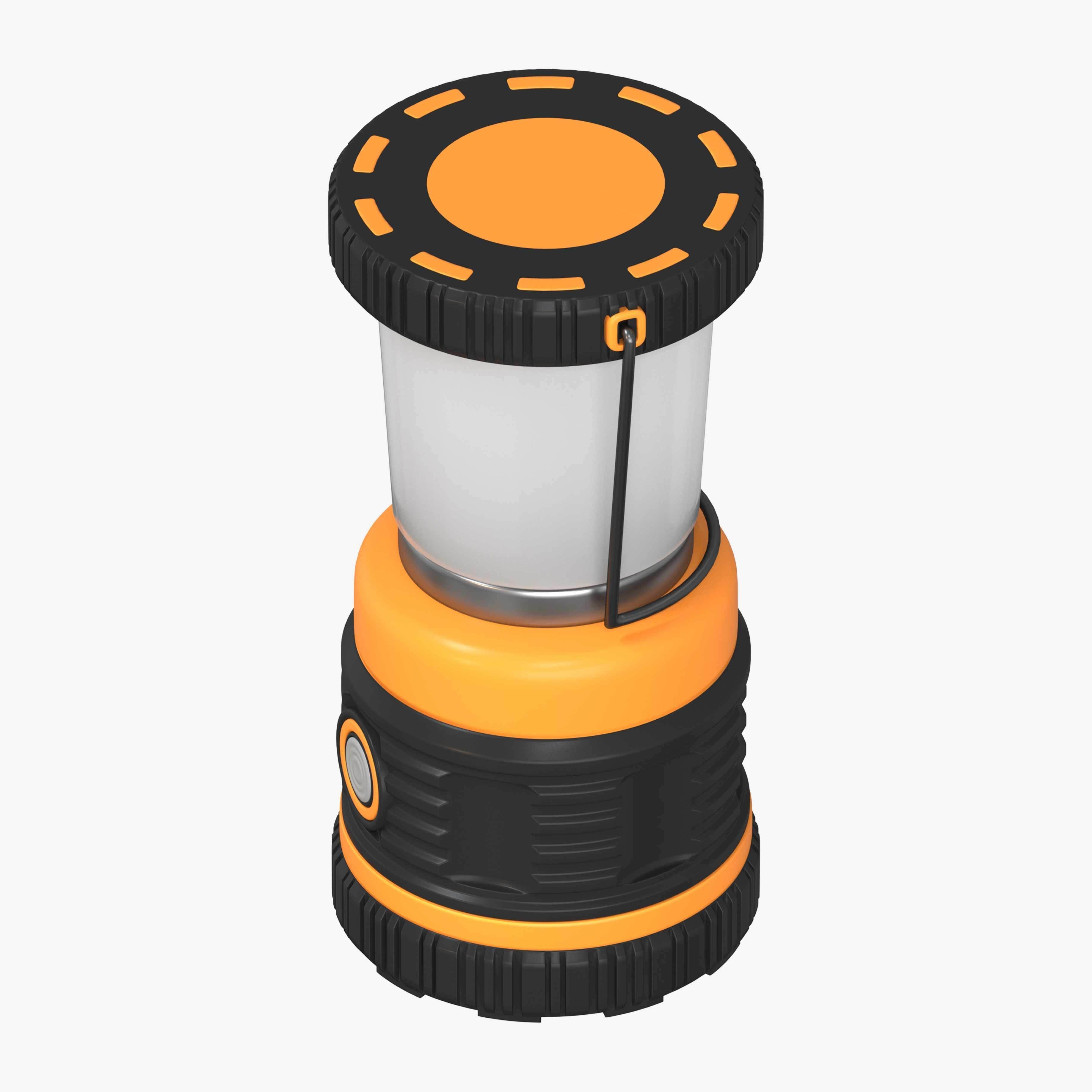 LED Camping Lantern 3D model_7
