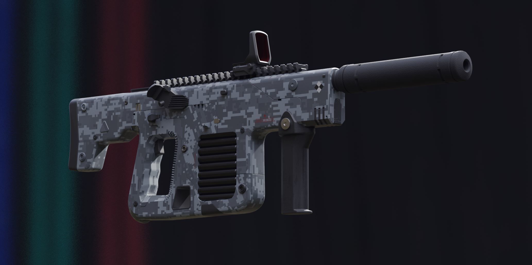 Evil Machine Low-poly 3D model_13