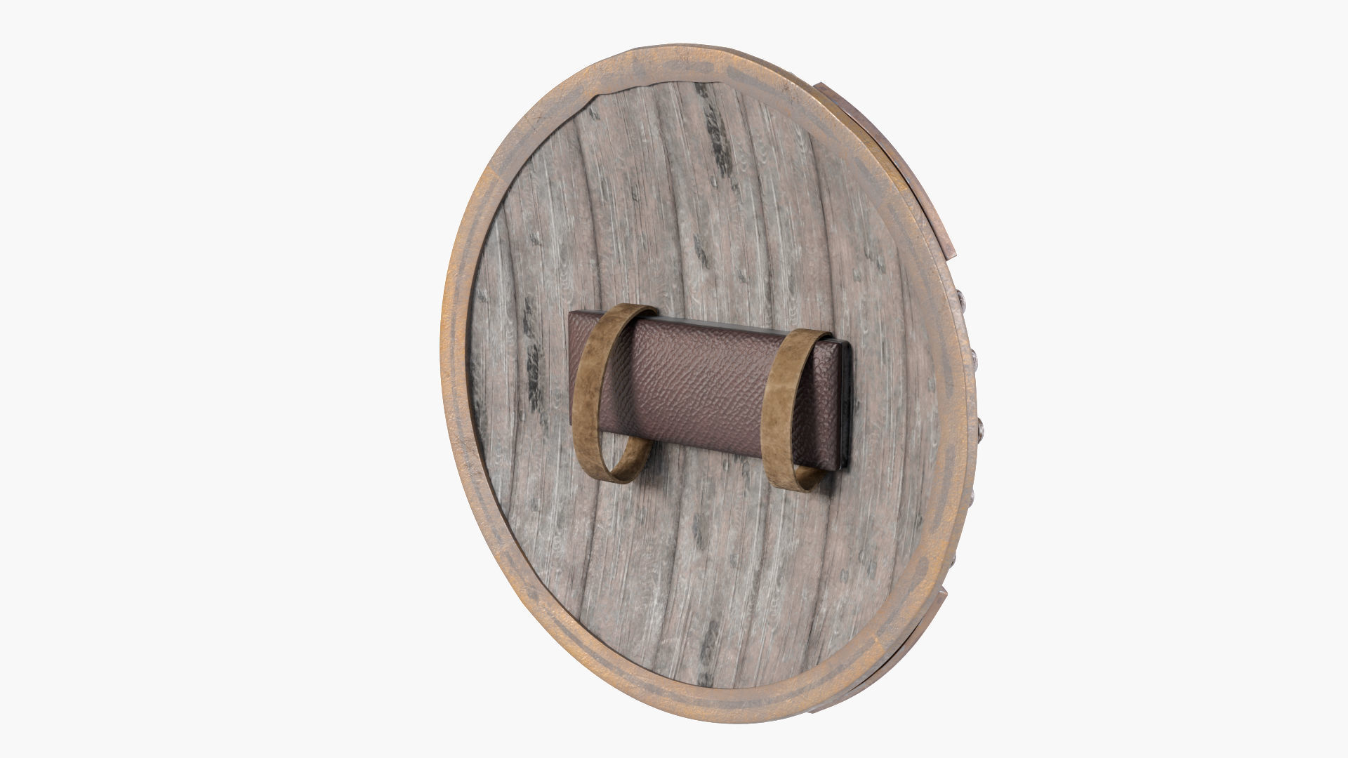Viking Shield 3D model_8