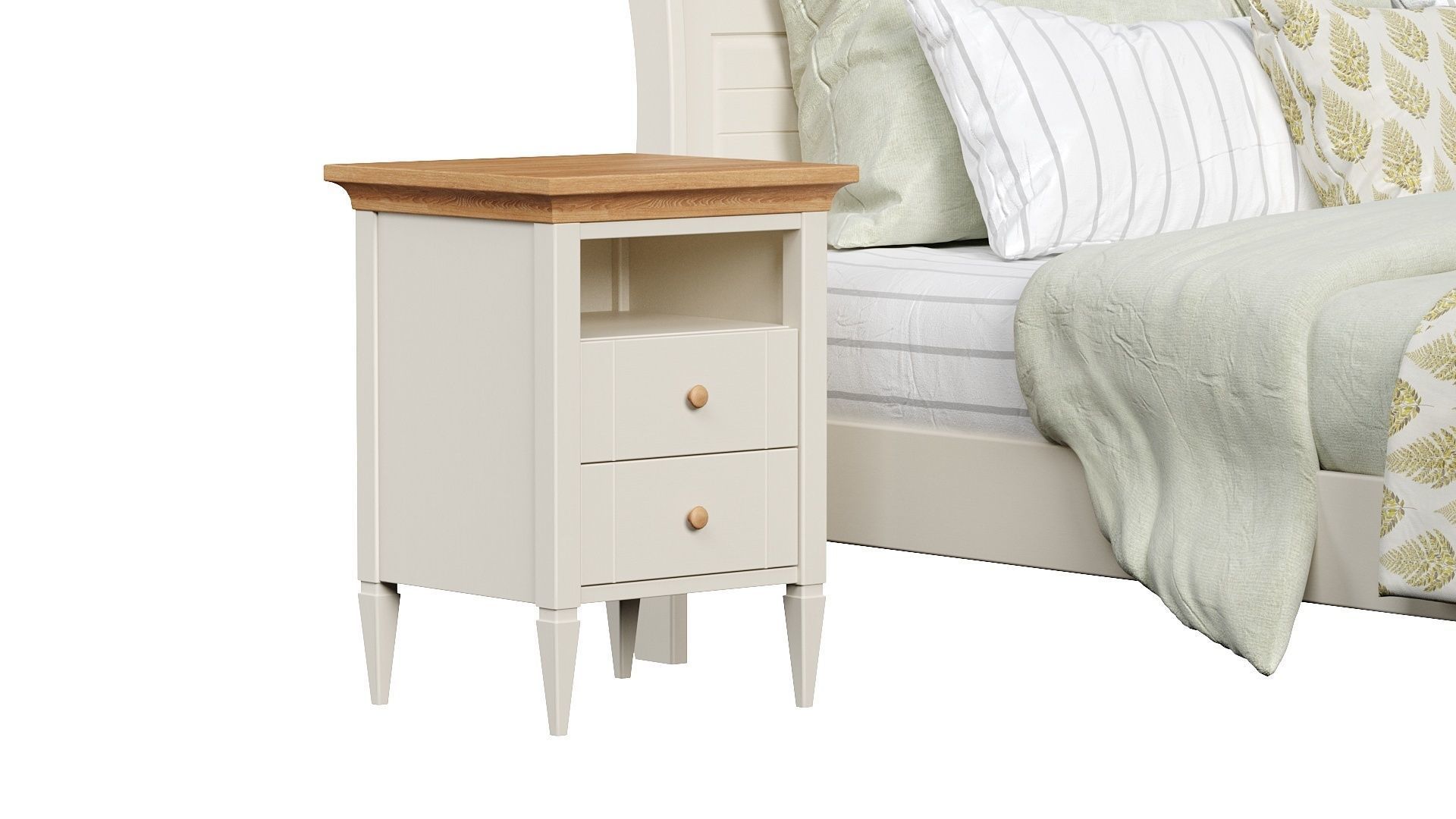 Furniture set curtain with pleats and window 3D Model Collection_12