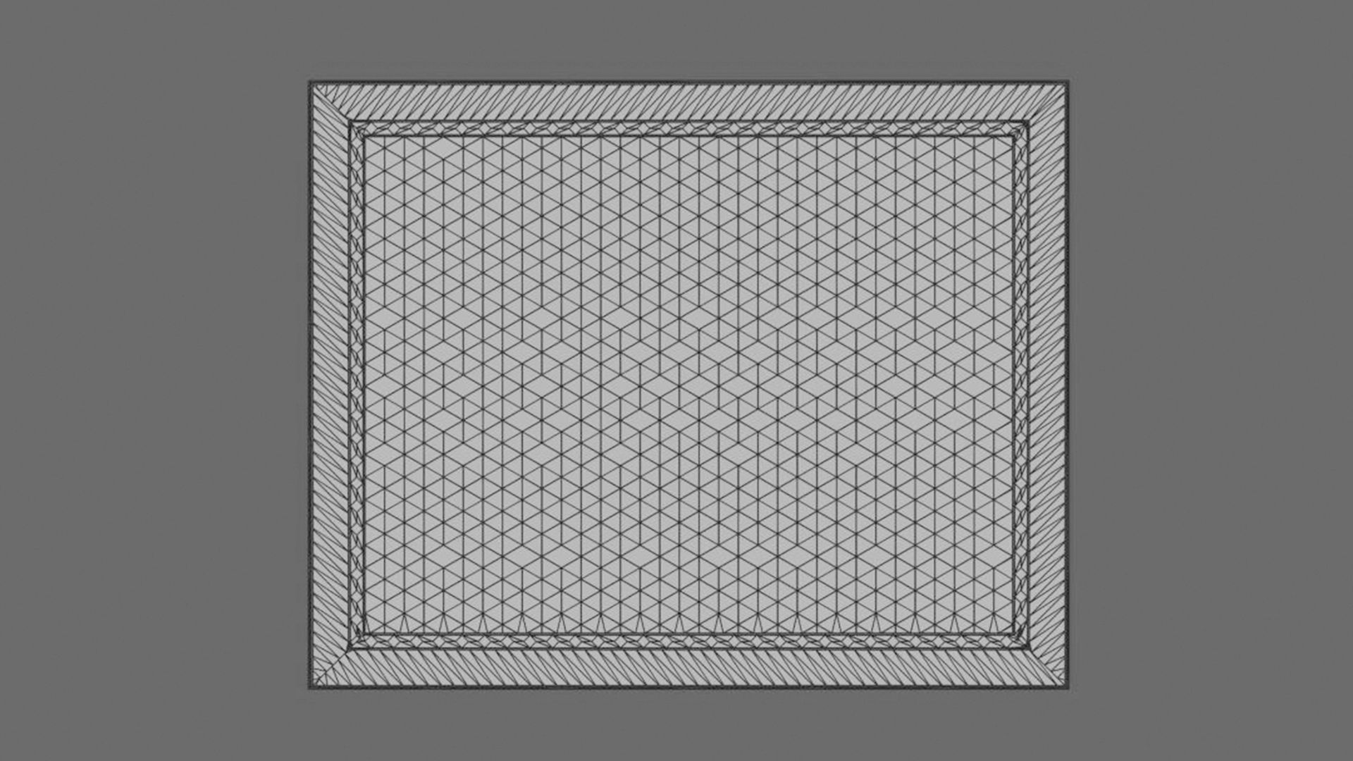 Furniture set curtain with pleats and window 3D Model Collection_40