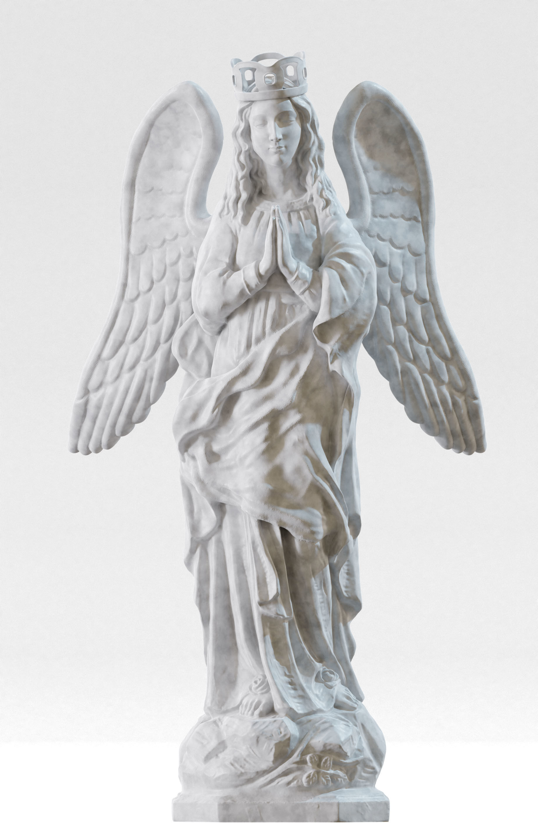 Virgen de la Piedra  3D print model_2