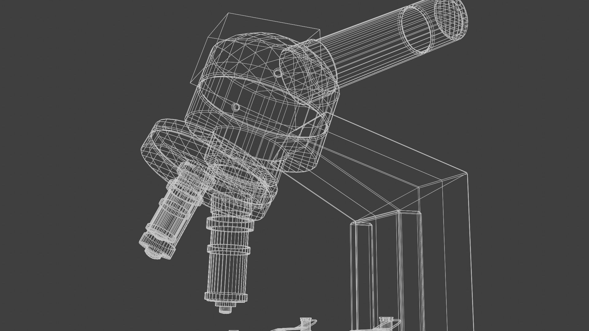 Microscope 3D model_13