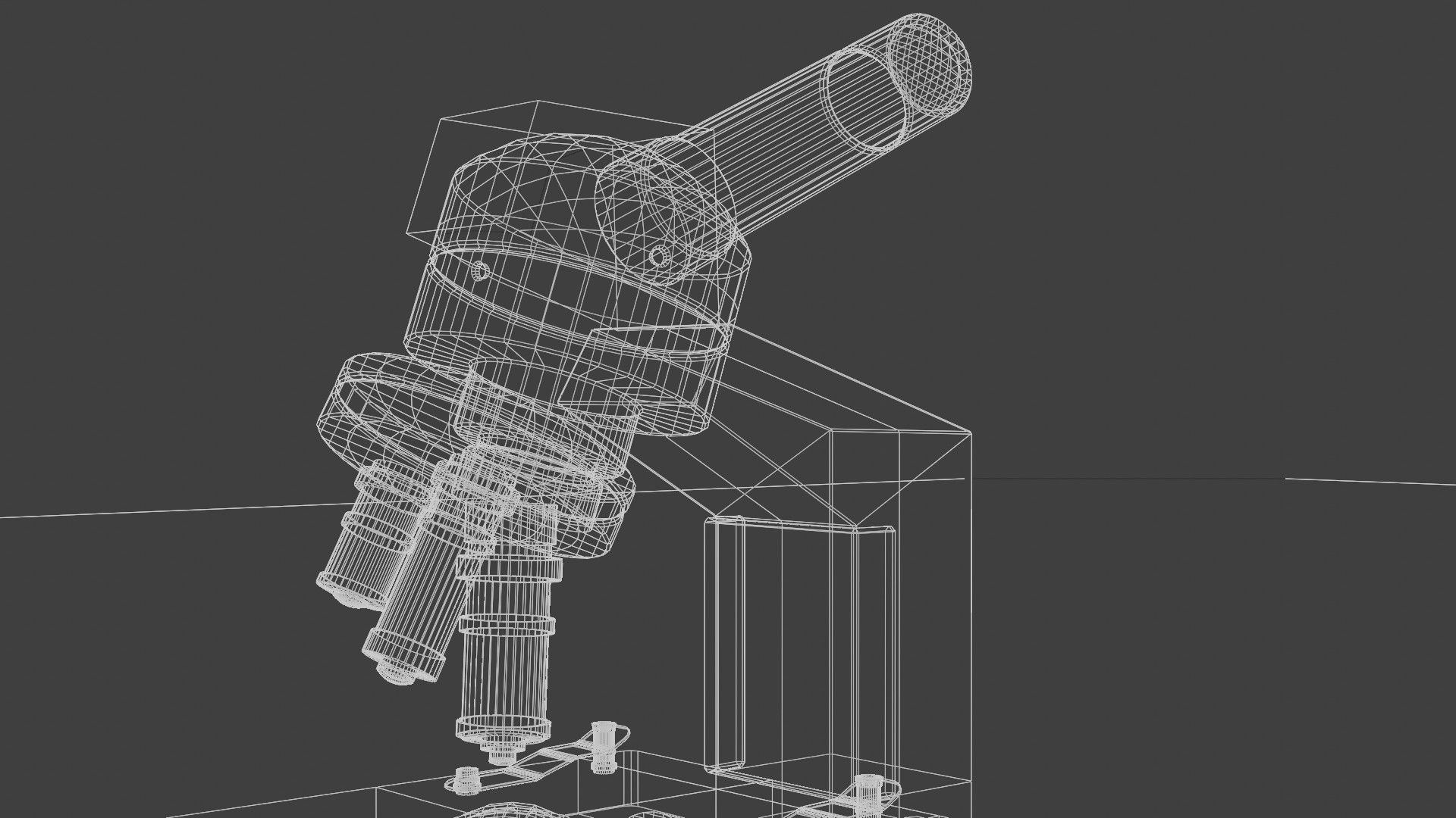Microscope 3D model_19