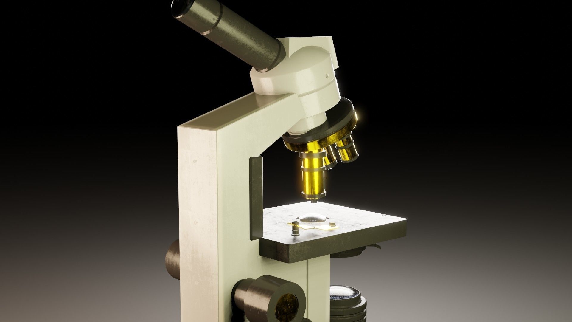 Microscope 3D model_9