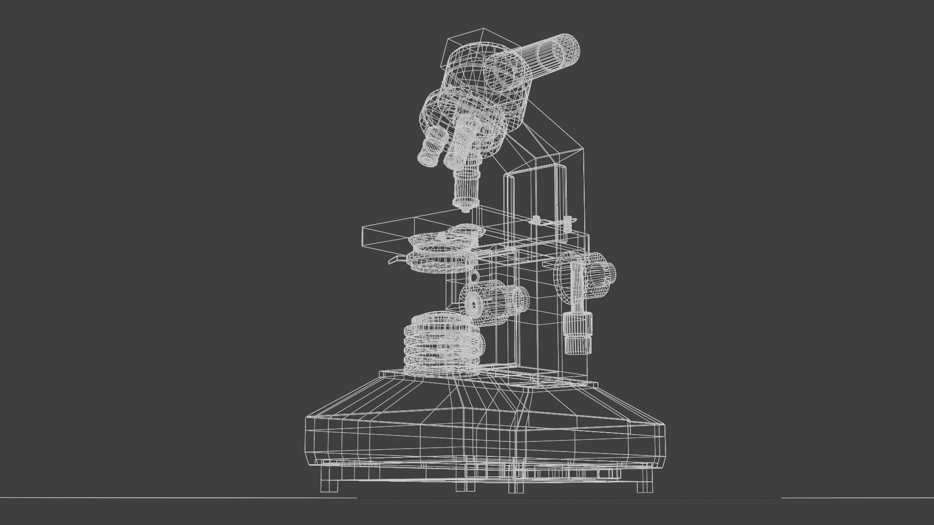 Microscope 3D model_14