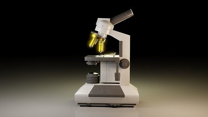 Microscope 3D model