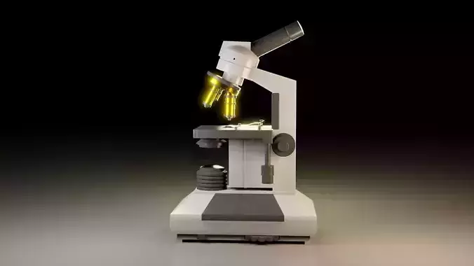 Microscope 3D model