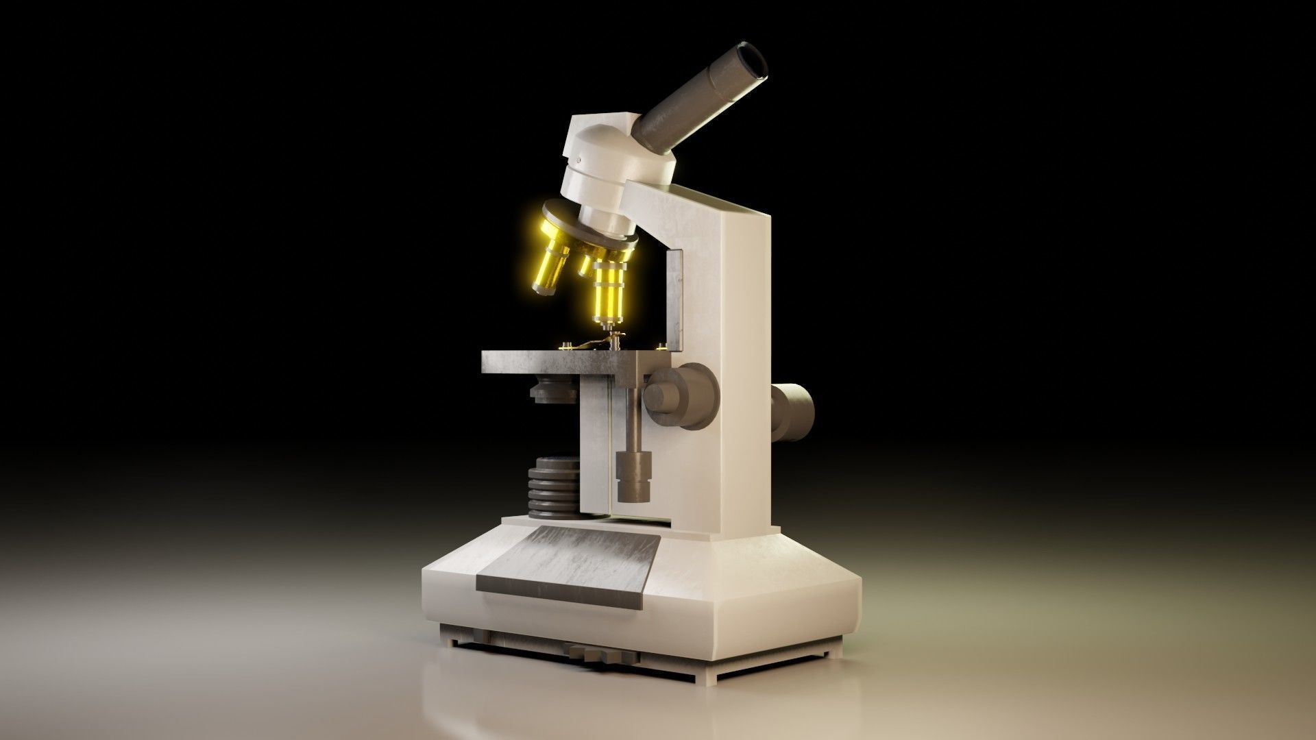 Microscope 3D model_2