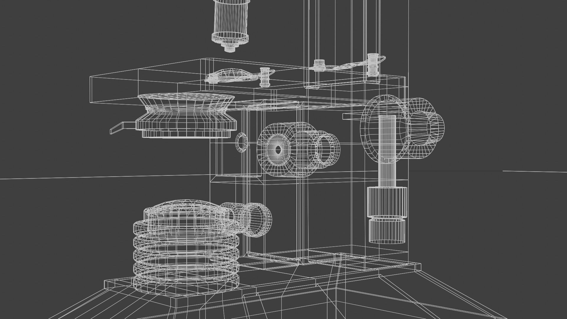 Microscope 3D model_17
