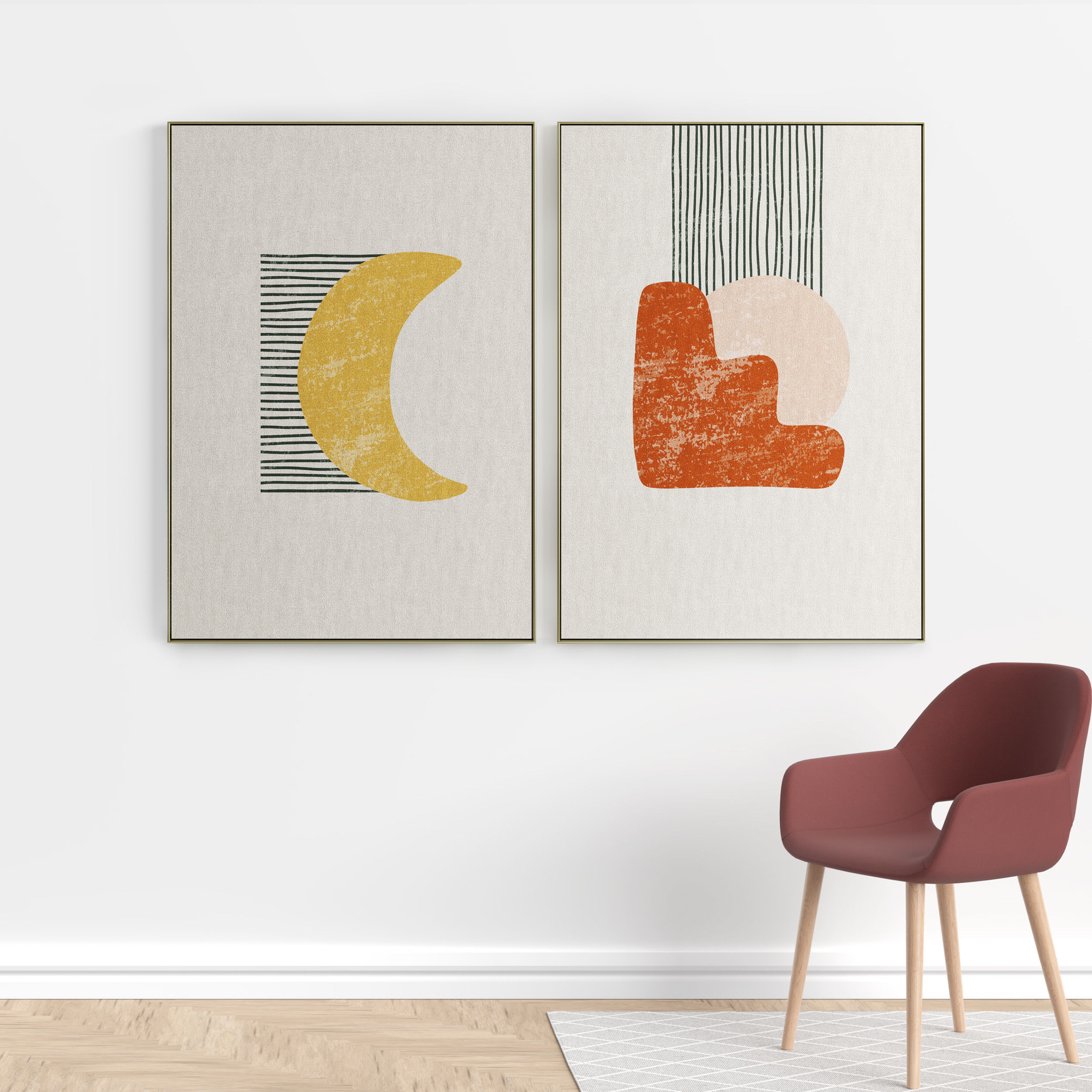 Photo Frame 103 Low-poly 3D model_4