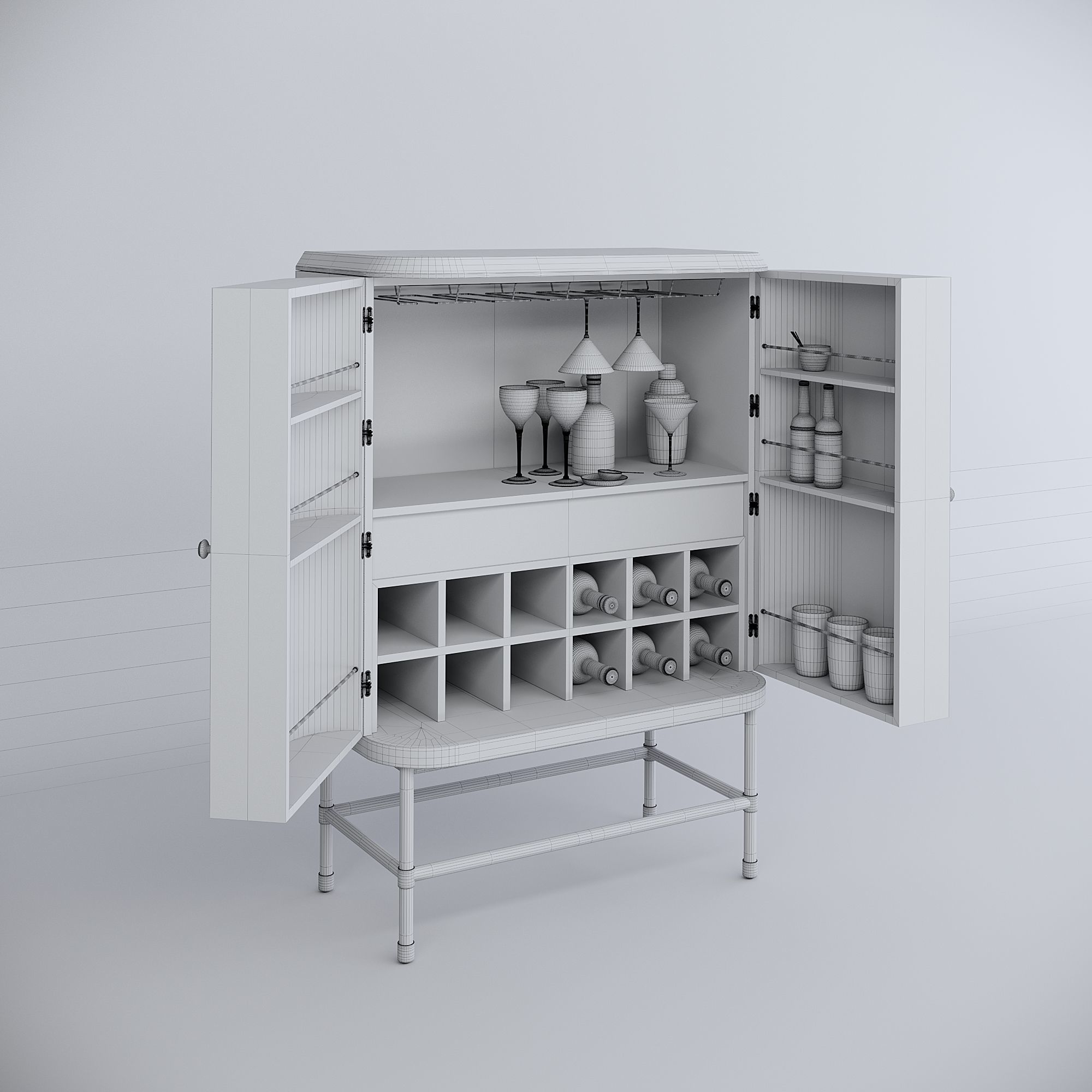 Anuel Bar Soho Home 3D model_1