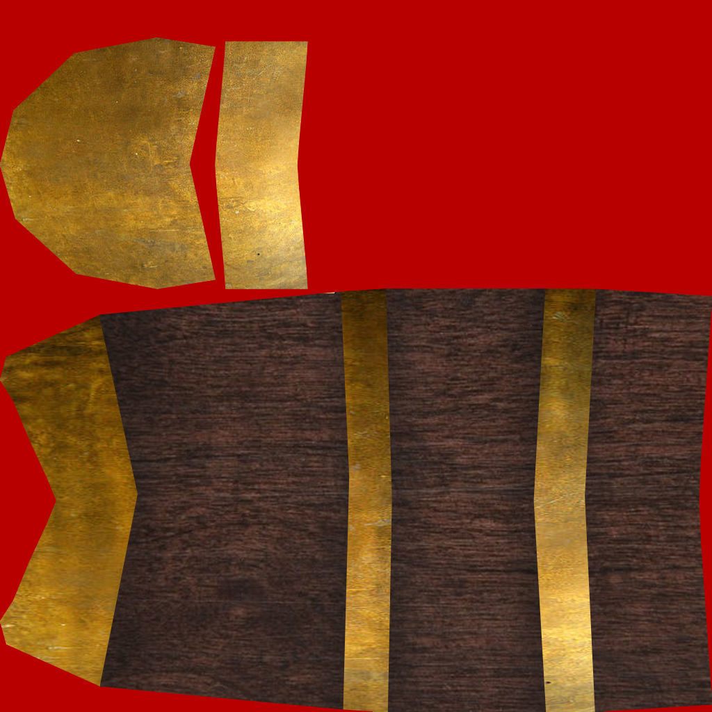 Antique knife 3D model_9