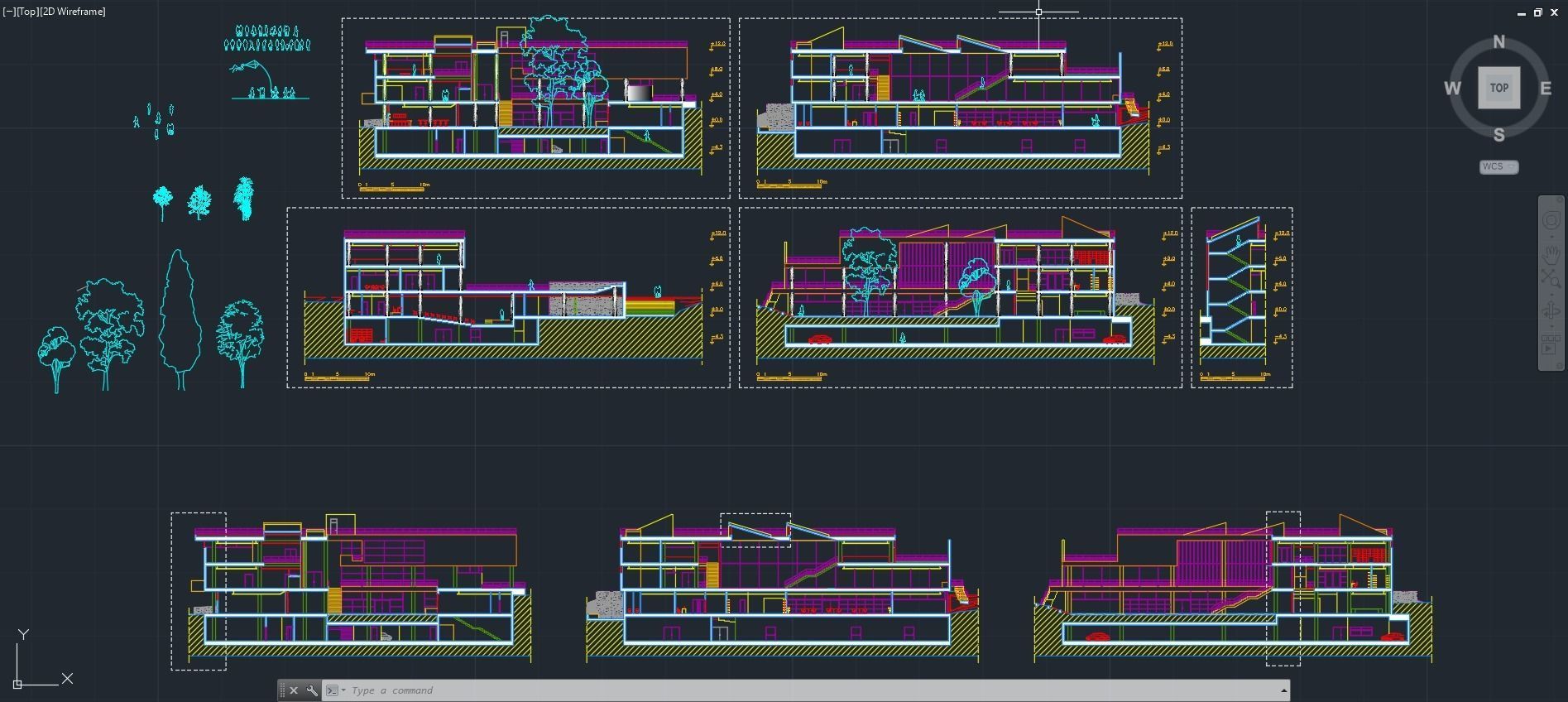 ARCHITECTURAL MUSEUM for Archicad with plans obj and fbx  3D model_18