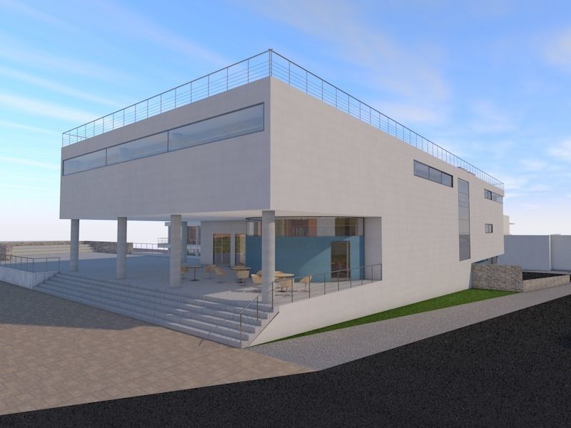 ARCHITECTURAL MUSEUM for Archicad with plans obj and fbx  3D model_6