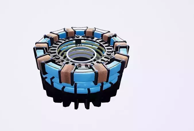 arc reactor 3D model