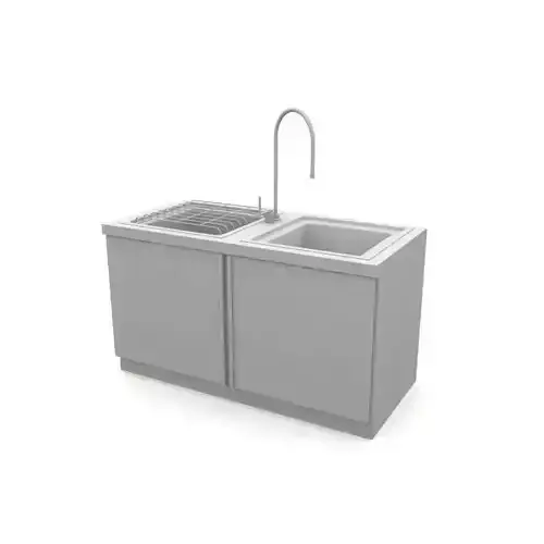Grey Kitchen Sink