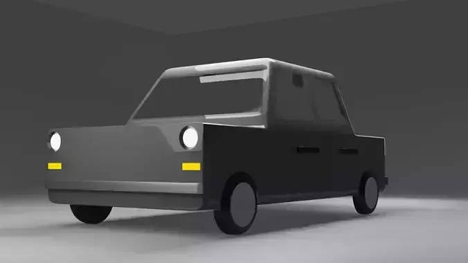 LowPoly Car - Games ready