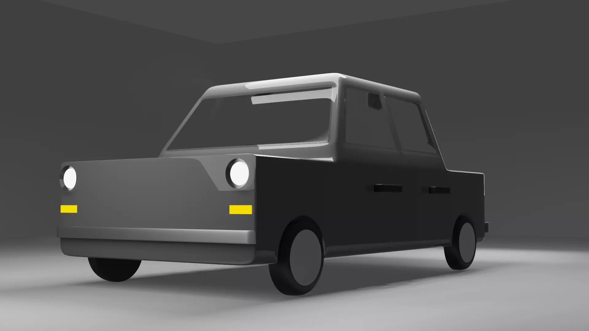 LowPoly Car - Games ready Free low-poly 3D model