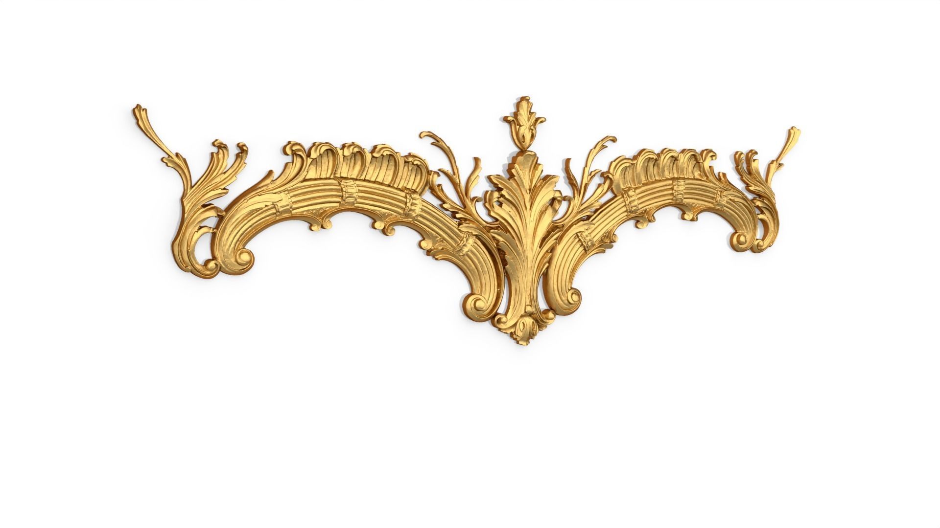 Classic decor ornament 127 3D model_1