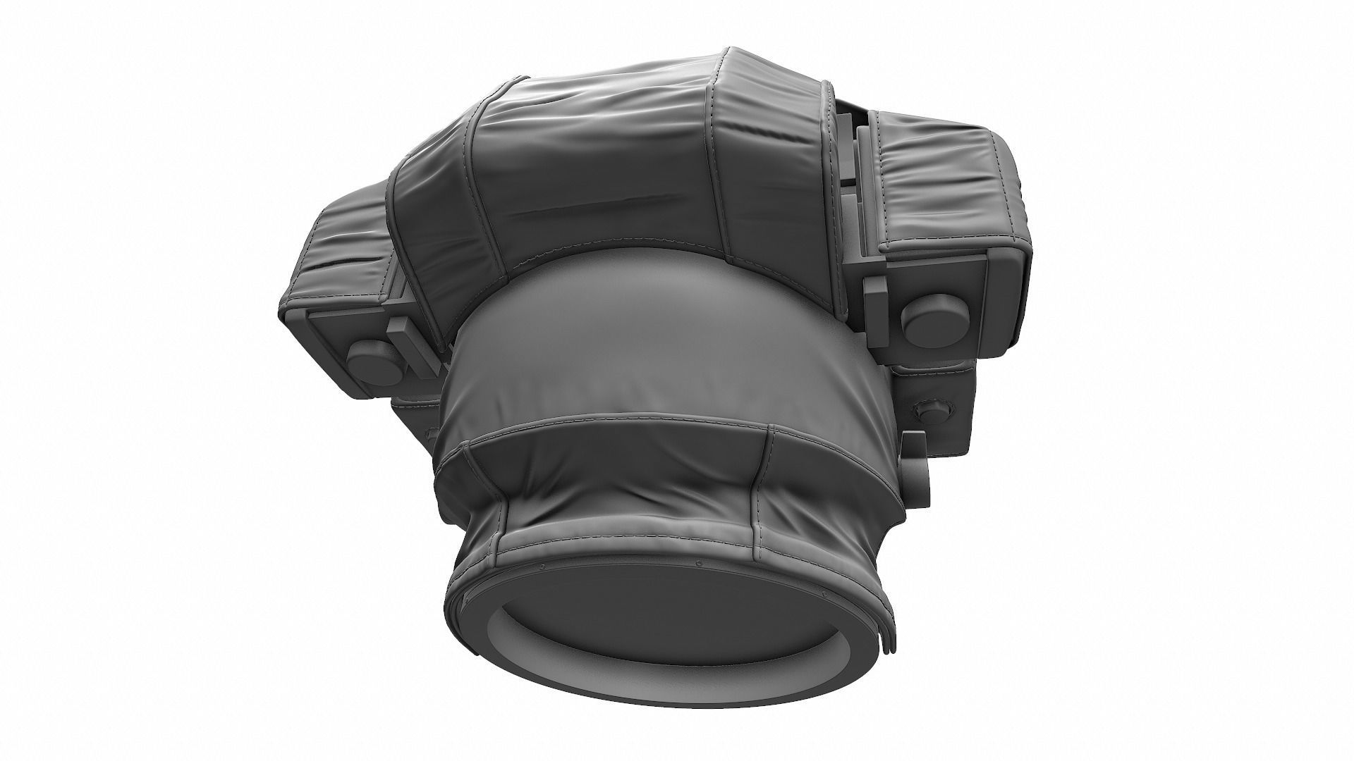 Astronaut Space Helmet - High Poly 3D model_13