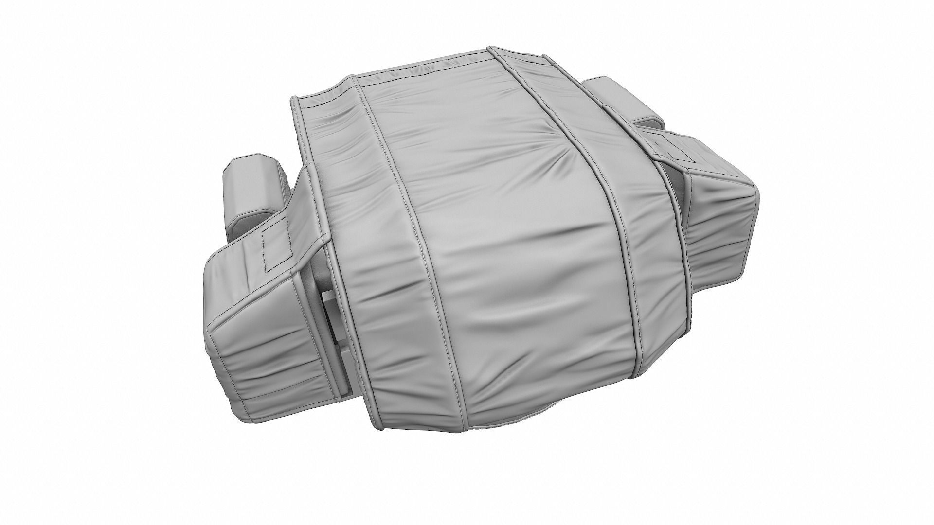 Astronaut Space Helmet - High Poly 3D model_11