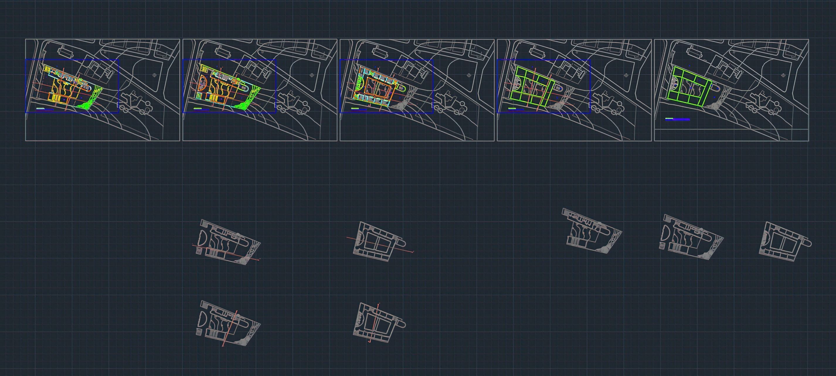 PUBLIC ELEMENTARY SCHOOL for Archicad with plans obj and fbx 3D model_26