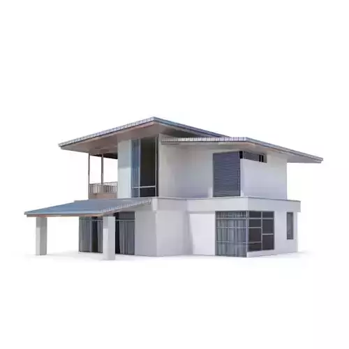 Gray Office Building