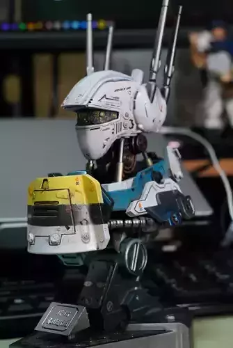 MACROSS VF-1S BUST 3D print model