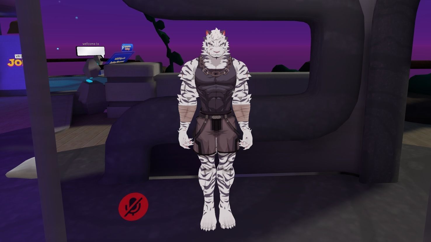 Mountain Furry Avatar 3D model_9