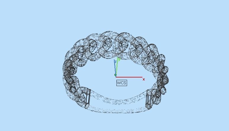 0108 - Cuban Chain Hiphop Ring 3D print model_5