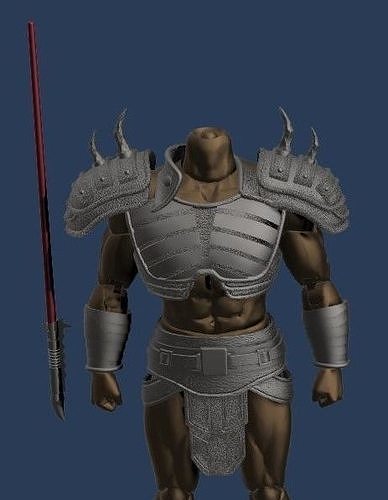 Star Wars Darth Krayt Inspired Armor 3D print model