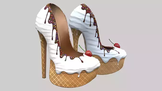 Biscuit High Heel Sandals