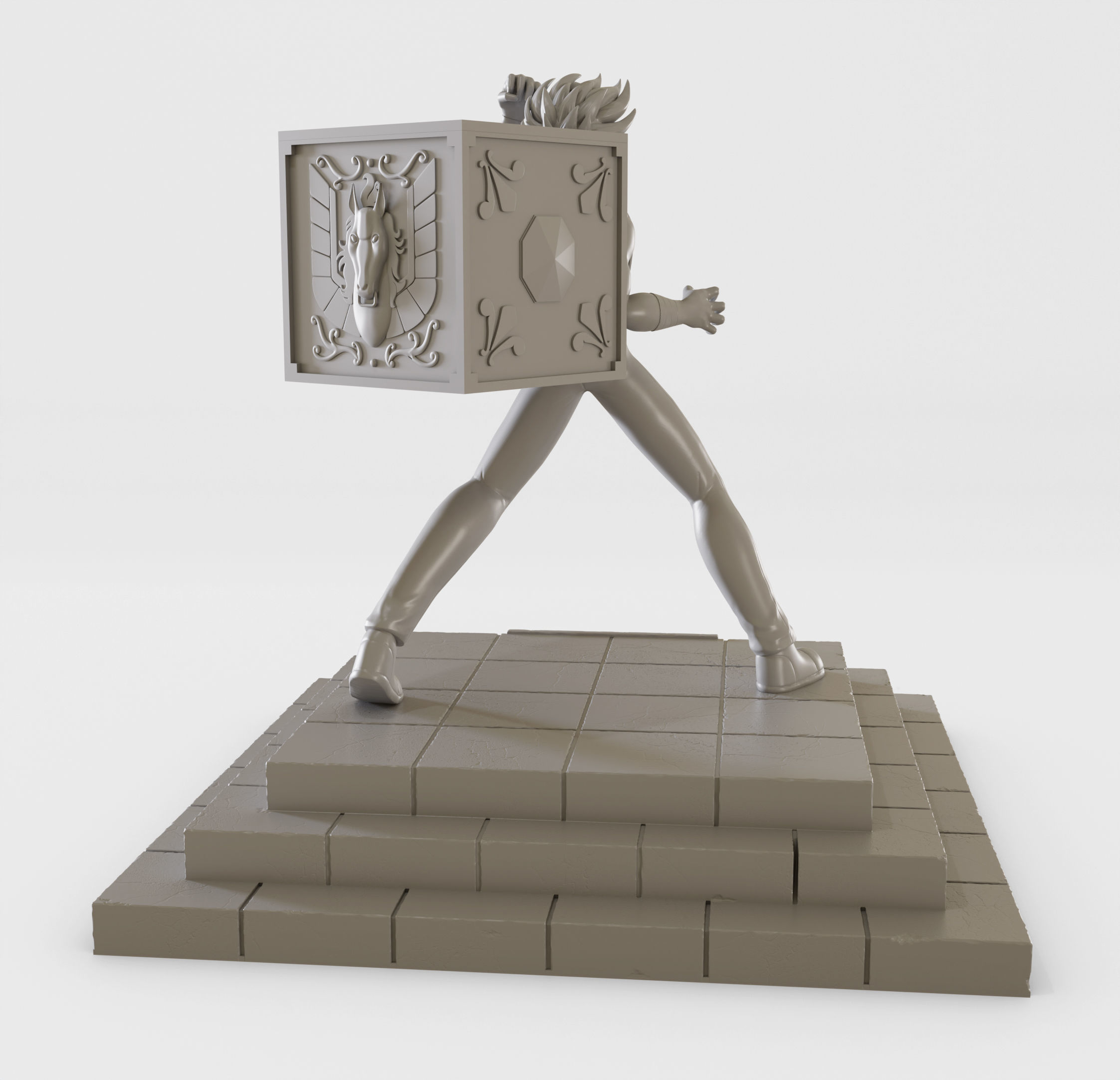 Seiya de Pegaso - Saint Seiya 3D print model_1
