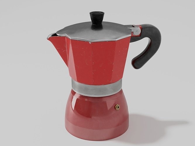 Moka Pot 3D model