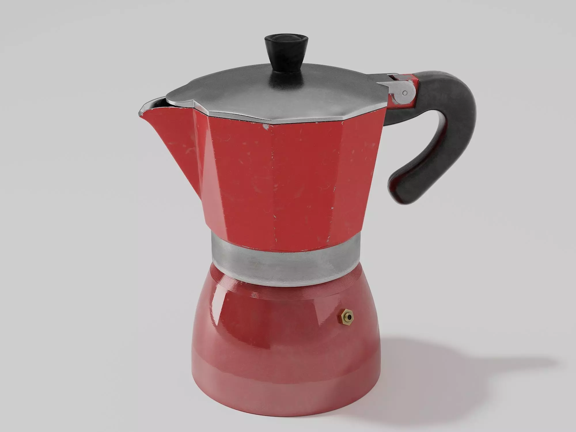 Moka Pot 3D model_0