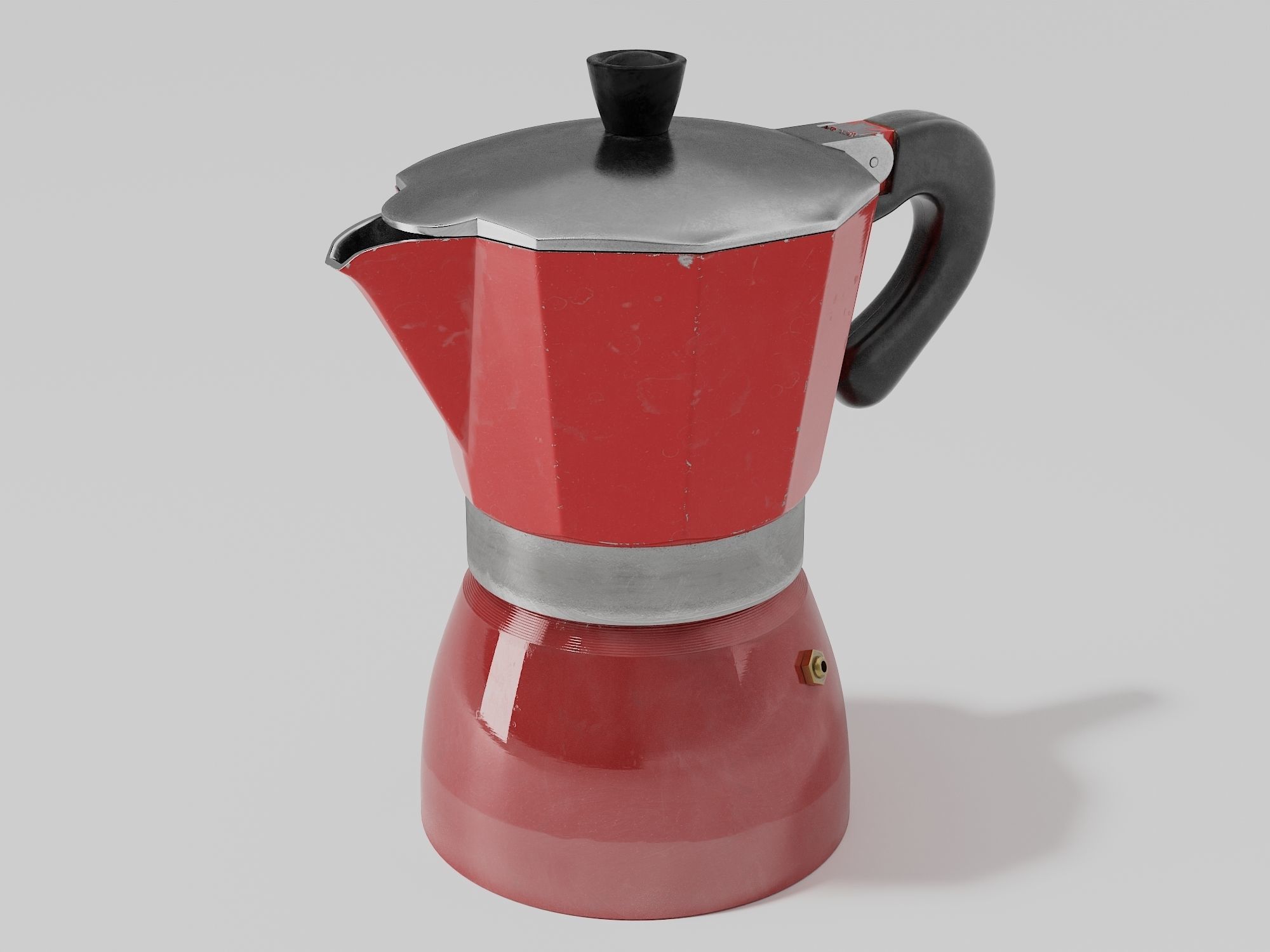Moka Pot 3D model_2