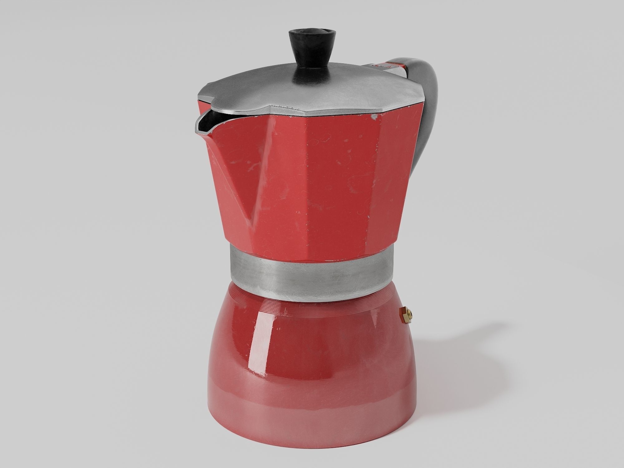 Moka Pot 3D model_3