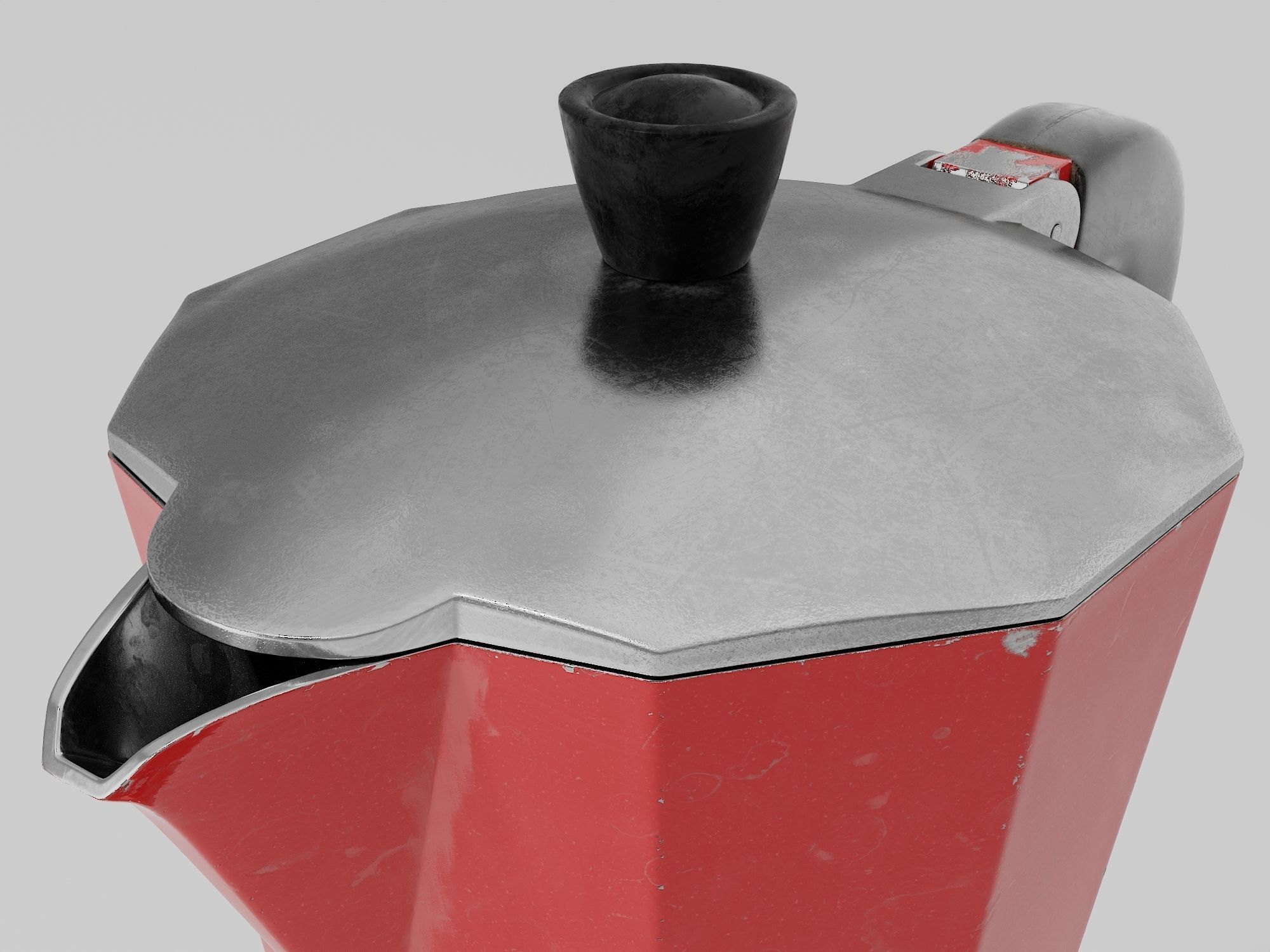 Moka Pot 3D model_5