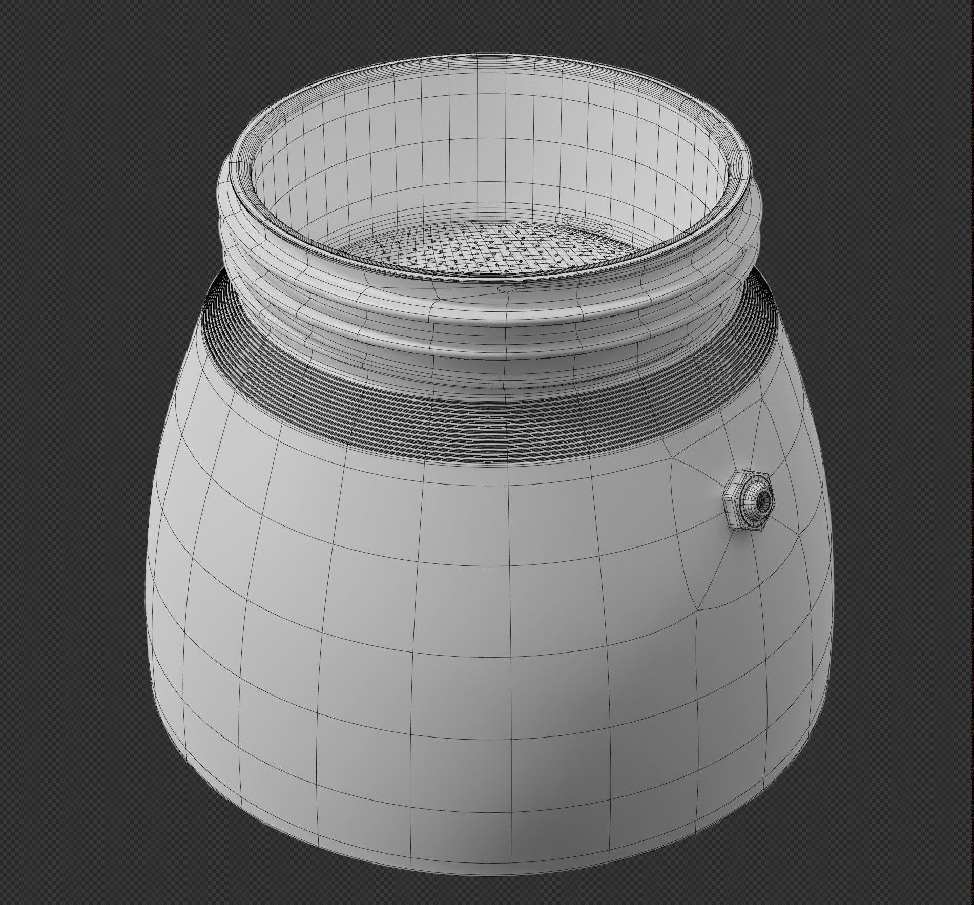 Moka Pot 3D model_17