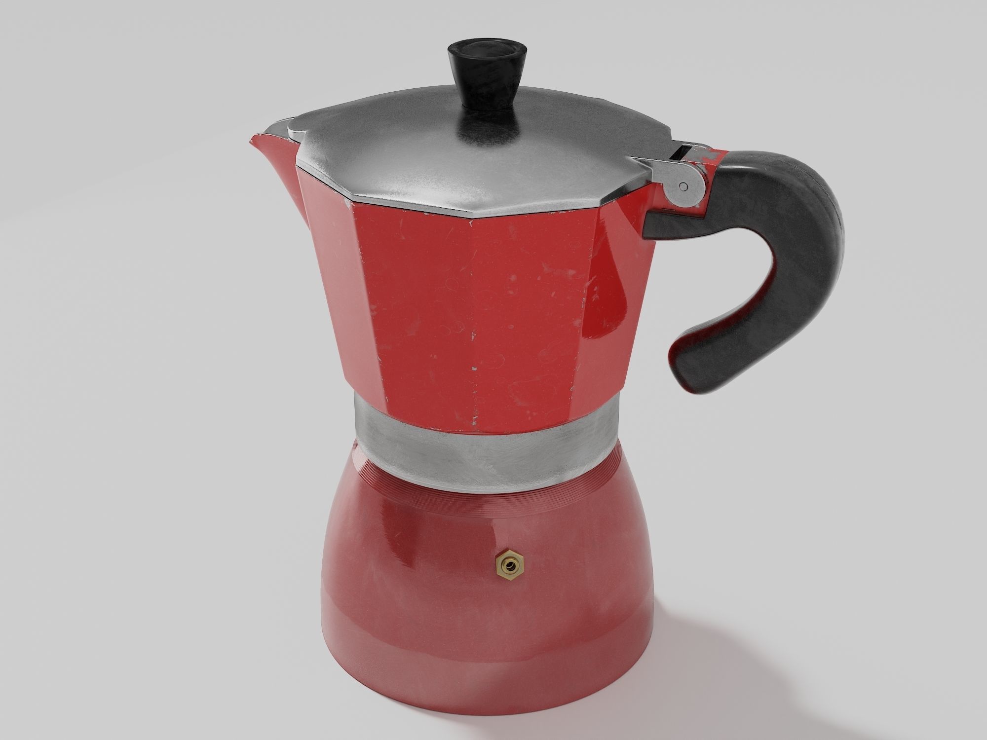 Moka Pot 3D model_1