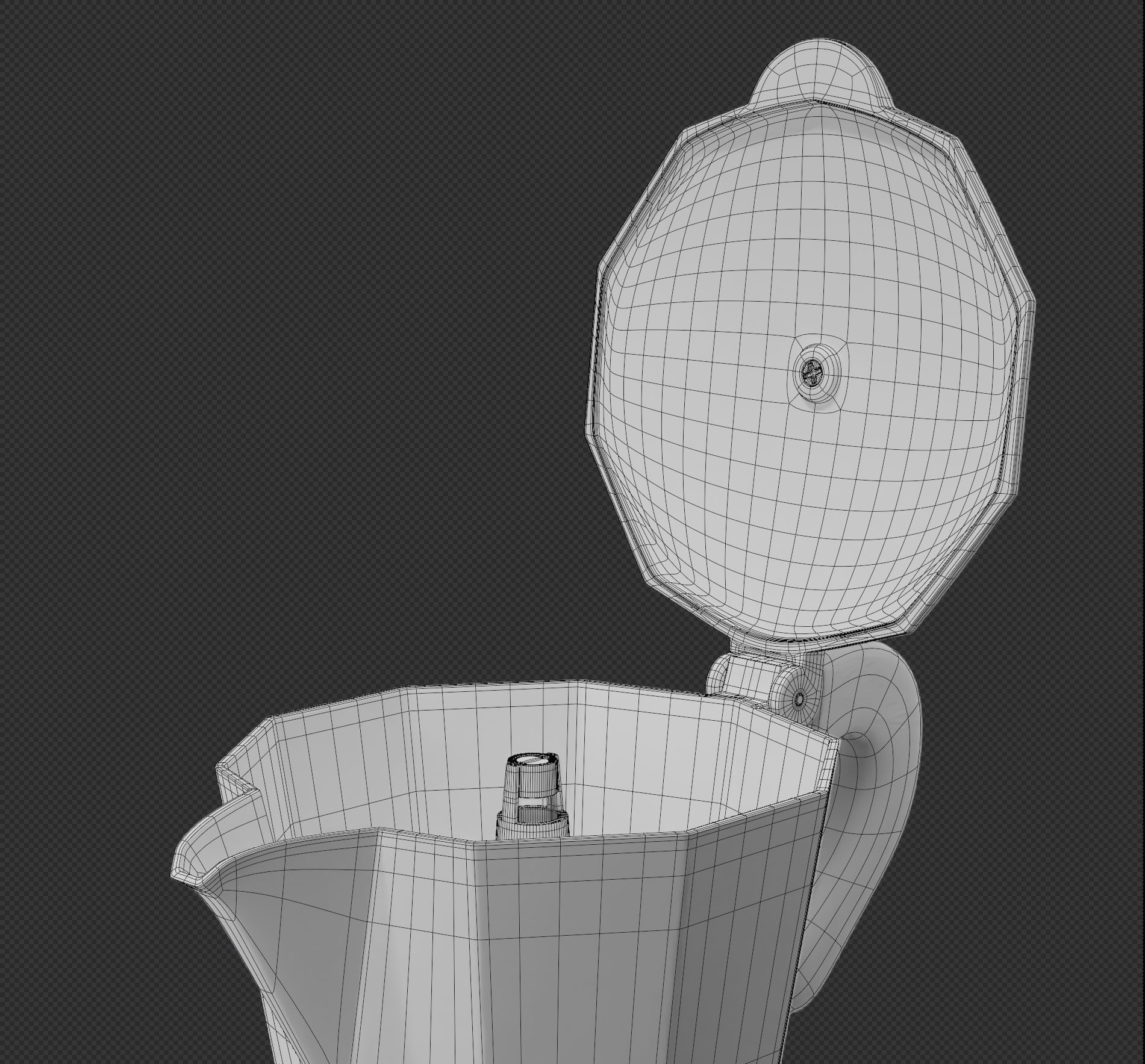 Moka Pot 3D model_13