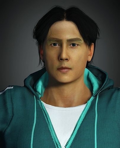 Squid Game Actor Lee Jung Jae Human3D 3D model
