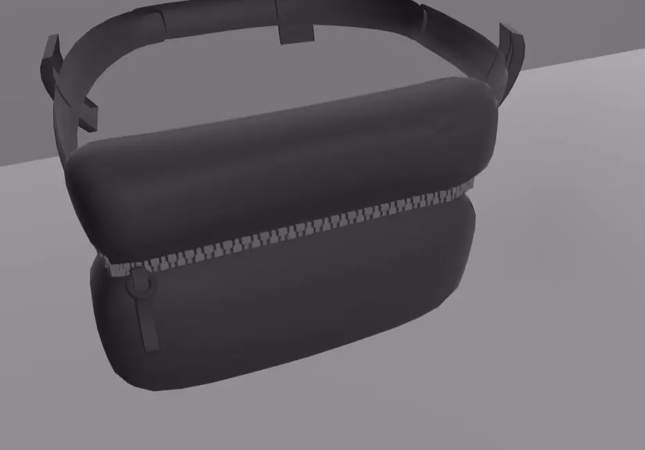 Belt bag Free 3D model