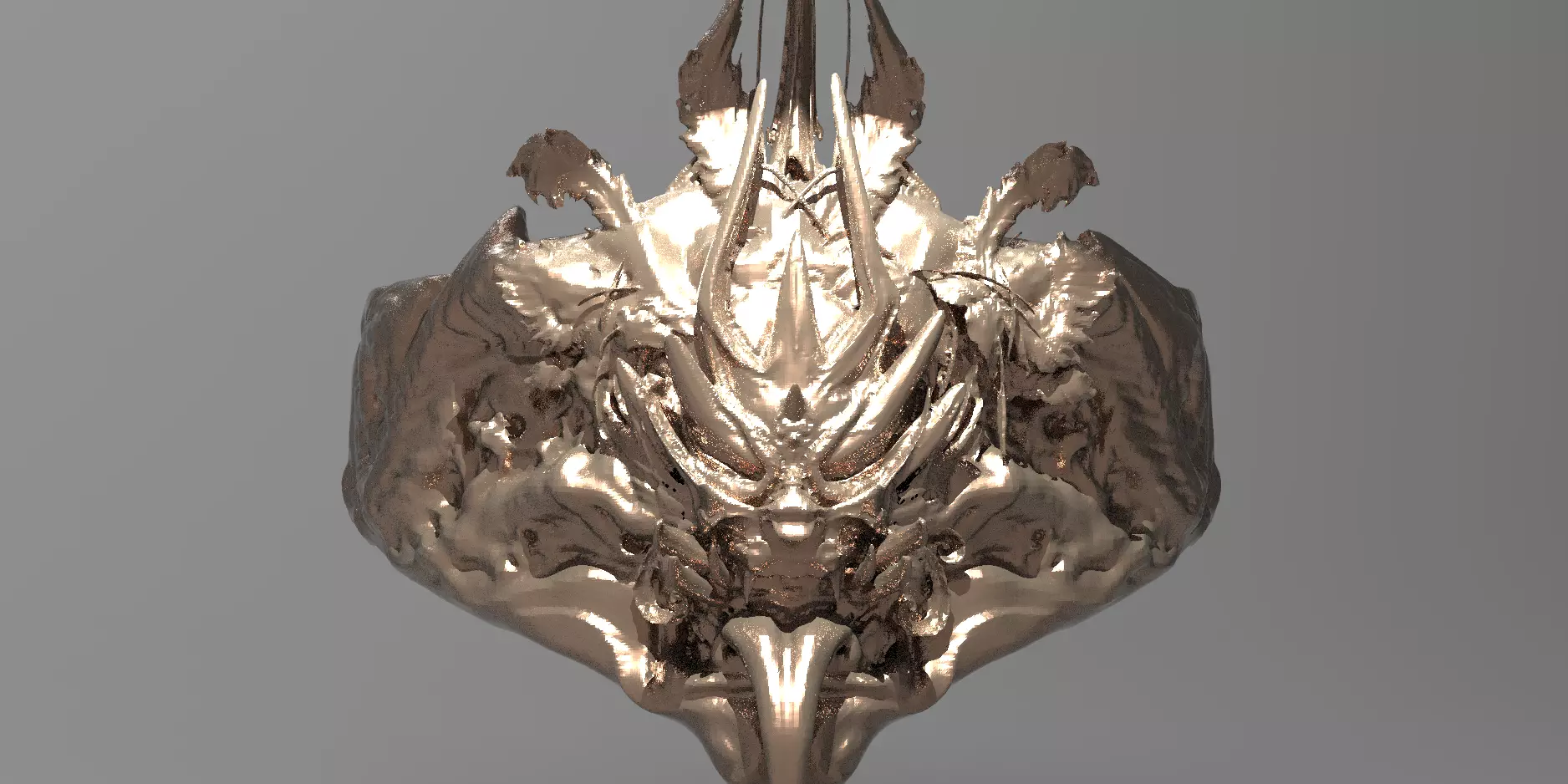 Dragon Emperor Belt 3D 3D model_0