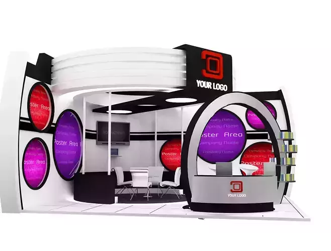  Booth Exhibition Stand a437a